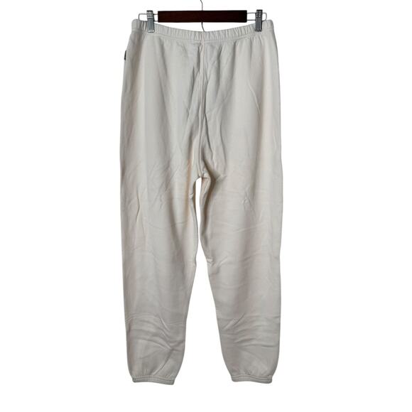 LUNYA Silksweats Reversible Silk Blend Jogger Cream Women's Size M Loungewear - Picture 5 of 10